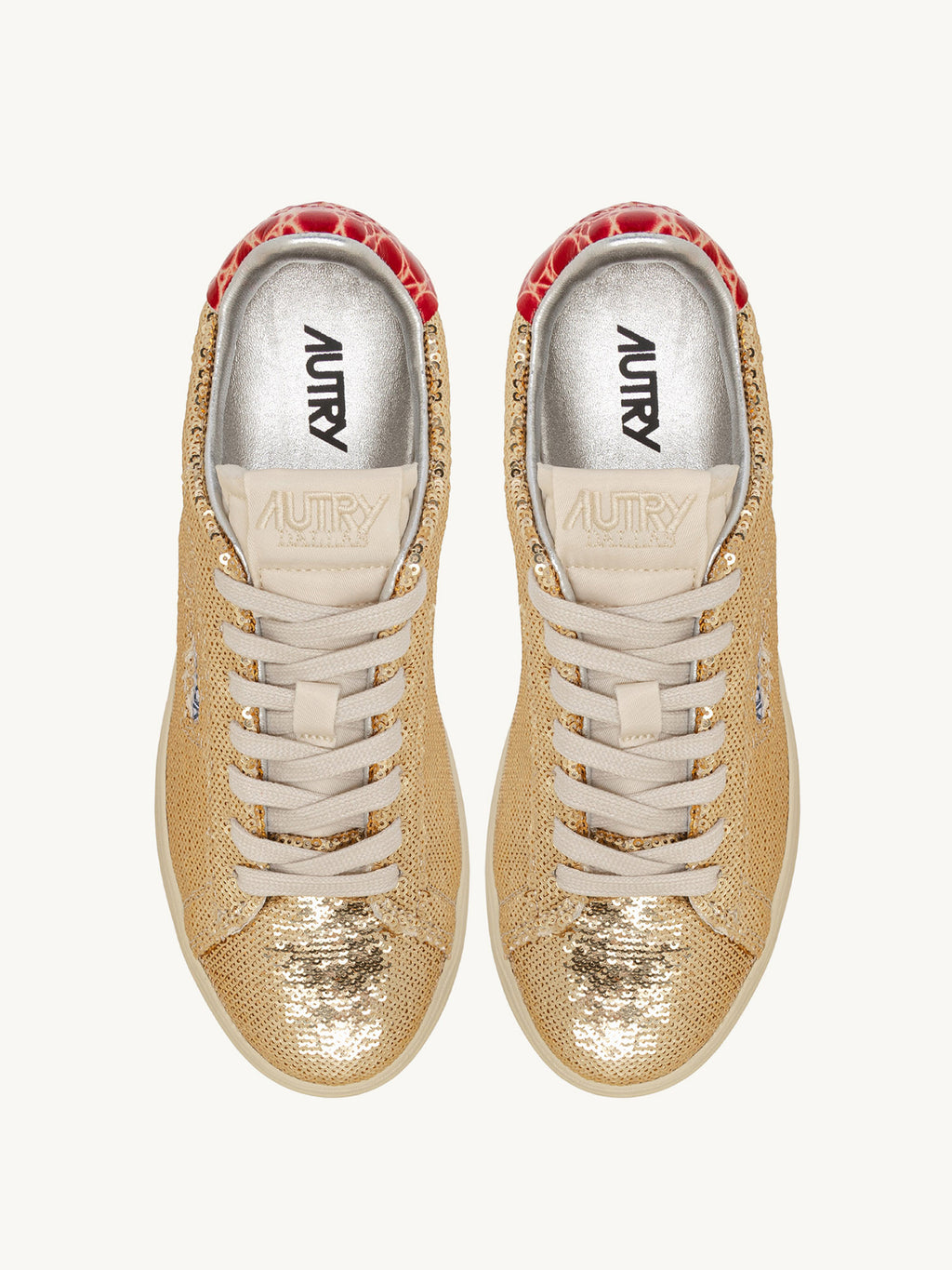 Autry Dallas Low Sneaker Damen gold gold Bild 5