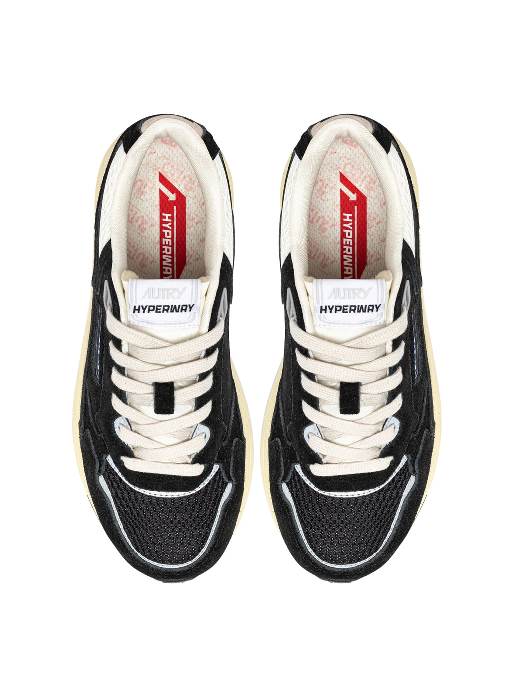 Autry Hyperway Low Sneaker Damen schwarz/weiss Bild 3