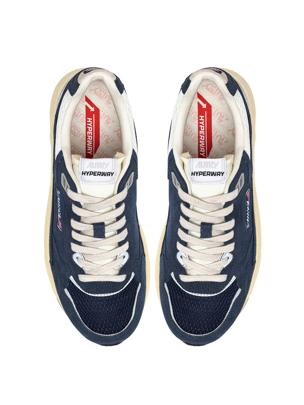 Autry Hyperway Low Sneaker Herren dunkelblau/weiss dunkelblau/weiss Bild 3