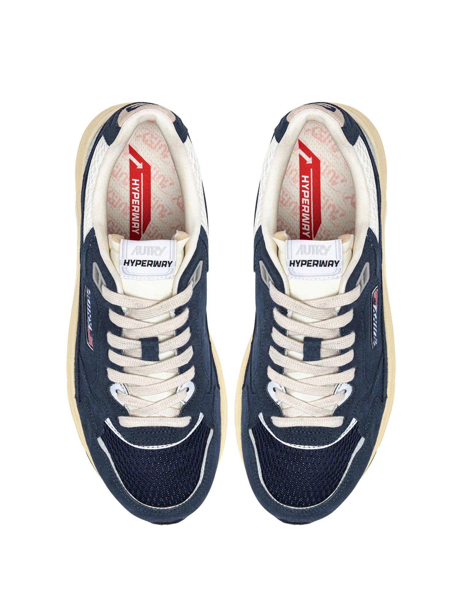 Autry Hyperway Low Sneaker Herren dunkelblau/weiss dunkelblau/weiss Bild 3