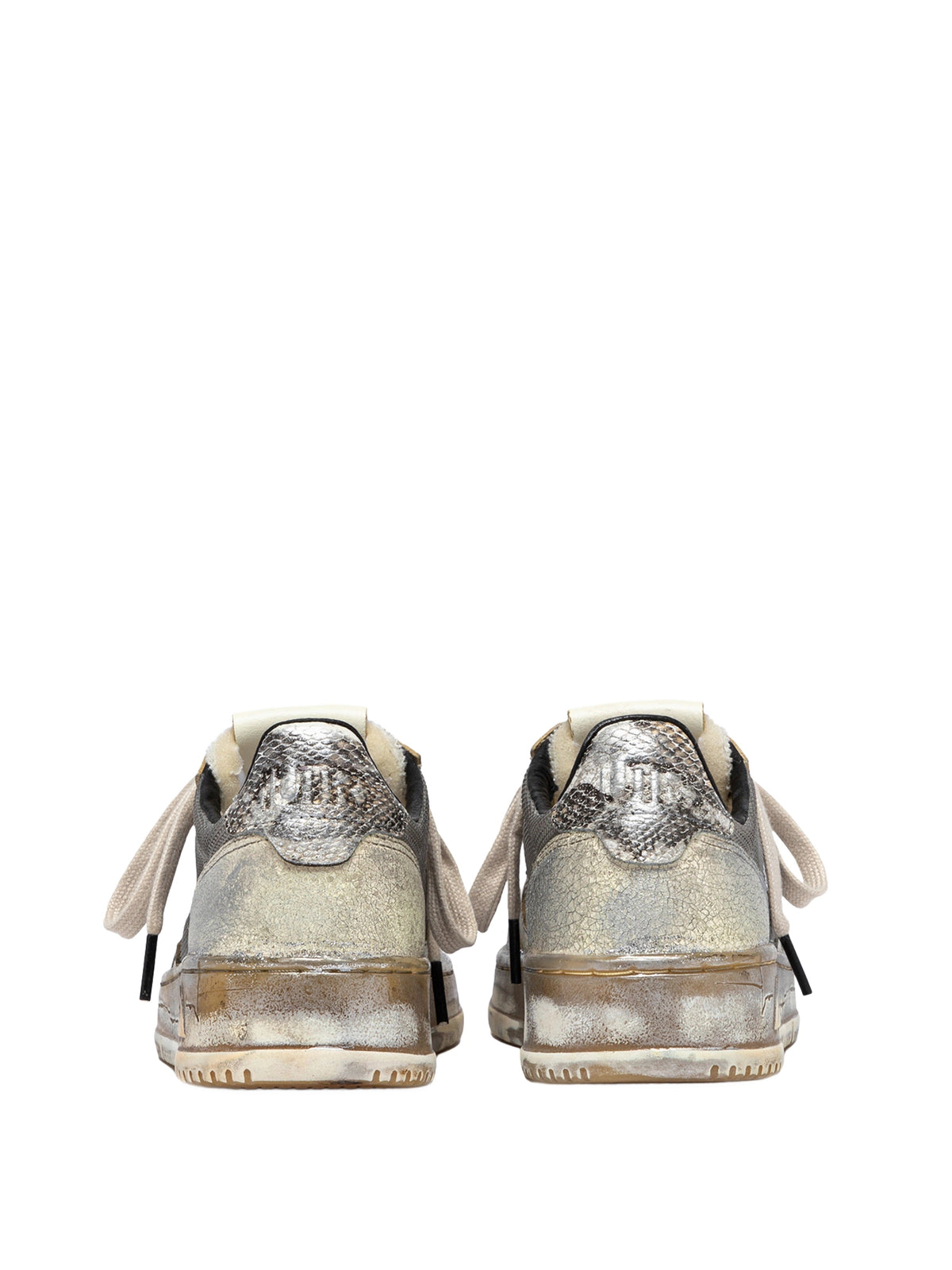 Autry Medalist Low Super Vintage Sneaker Damen silber Bild 4