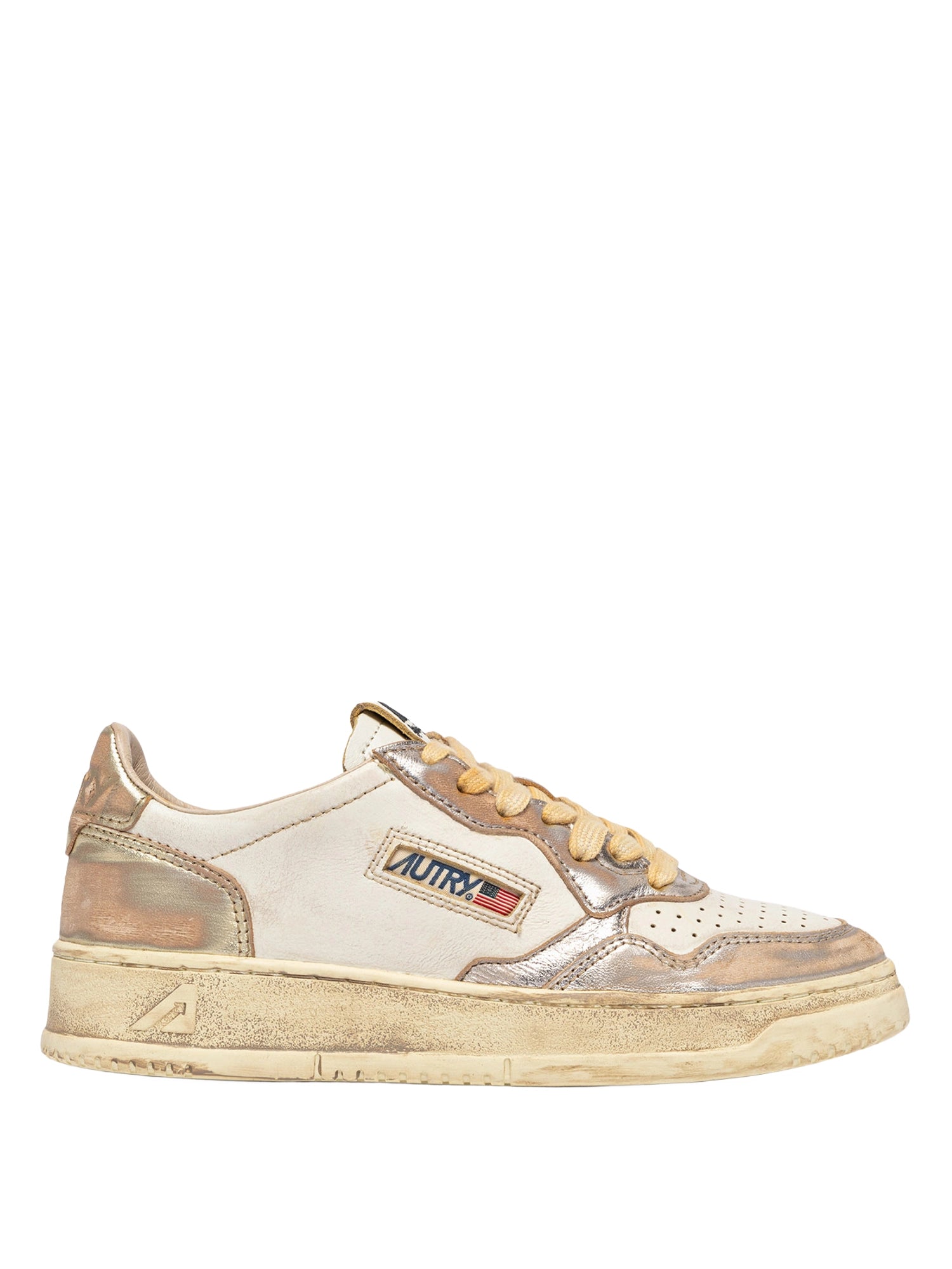 Autry Medalist Low Super Vintage Sneaker Damen silber silber Bild 1