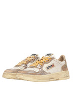 Autry Medalist Low Super Vintage Sneaker Damen silber silber Bild 2