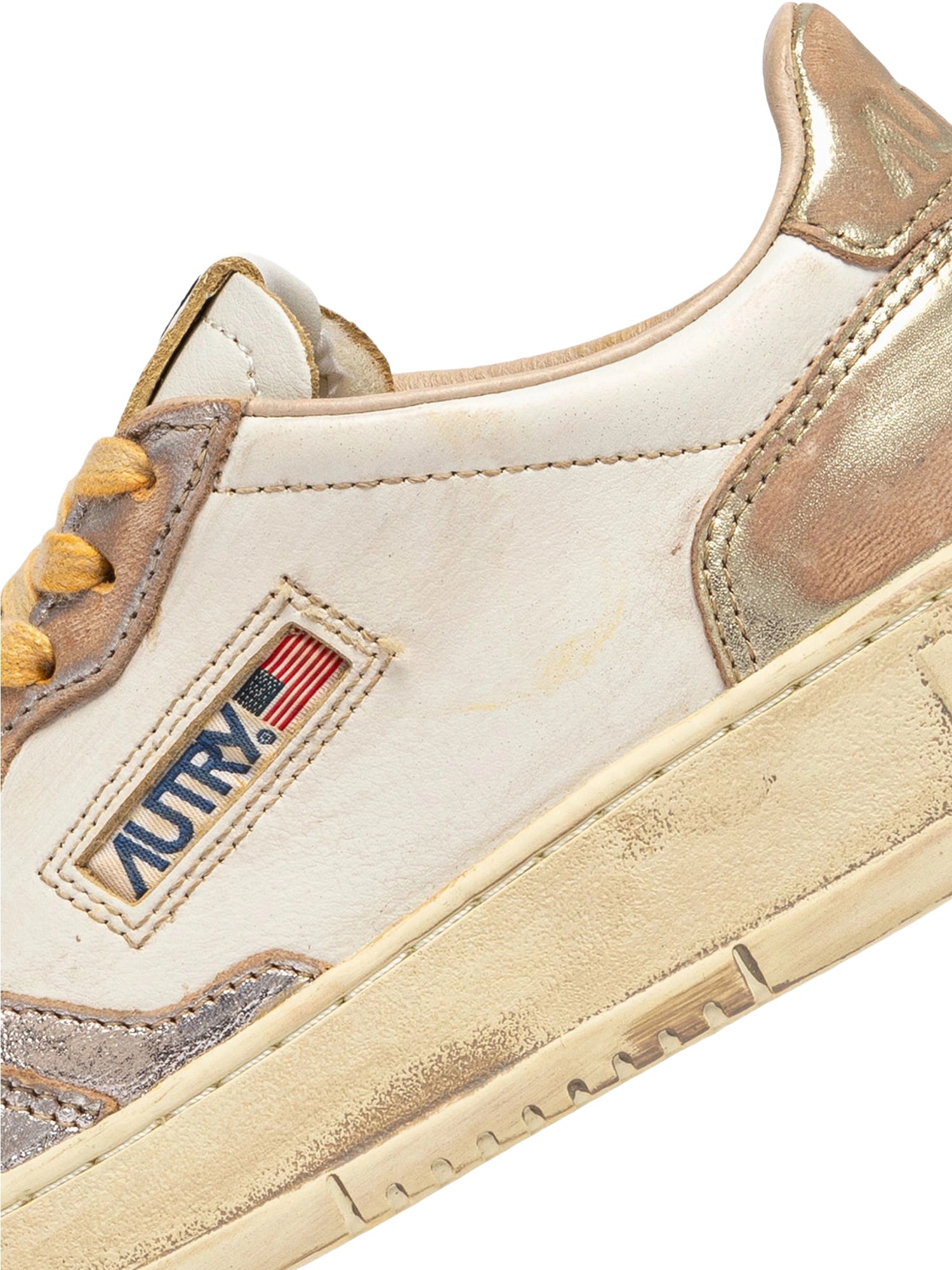 Autry Medalist Low Super Vintage Sneaker Damen silber silber Bild 4
