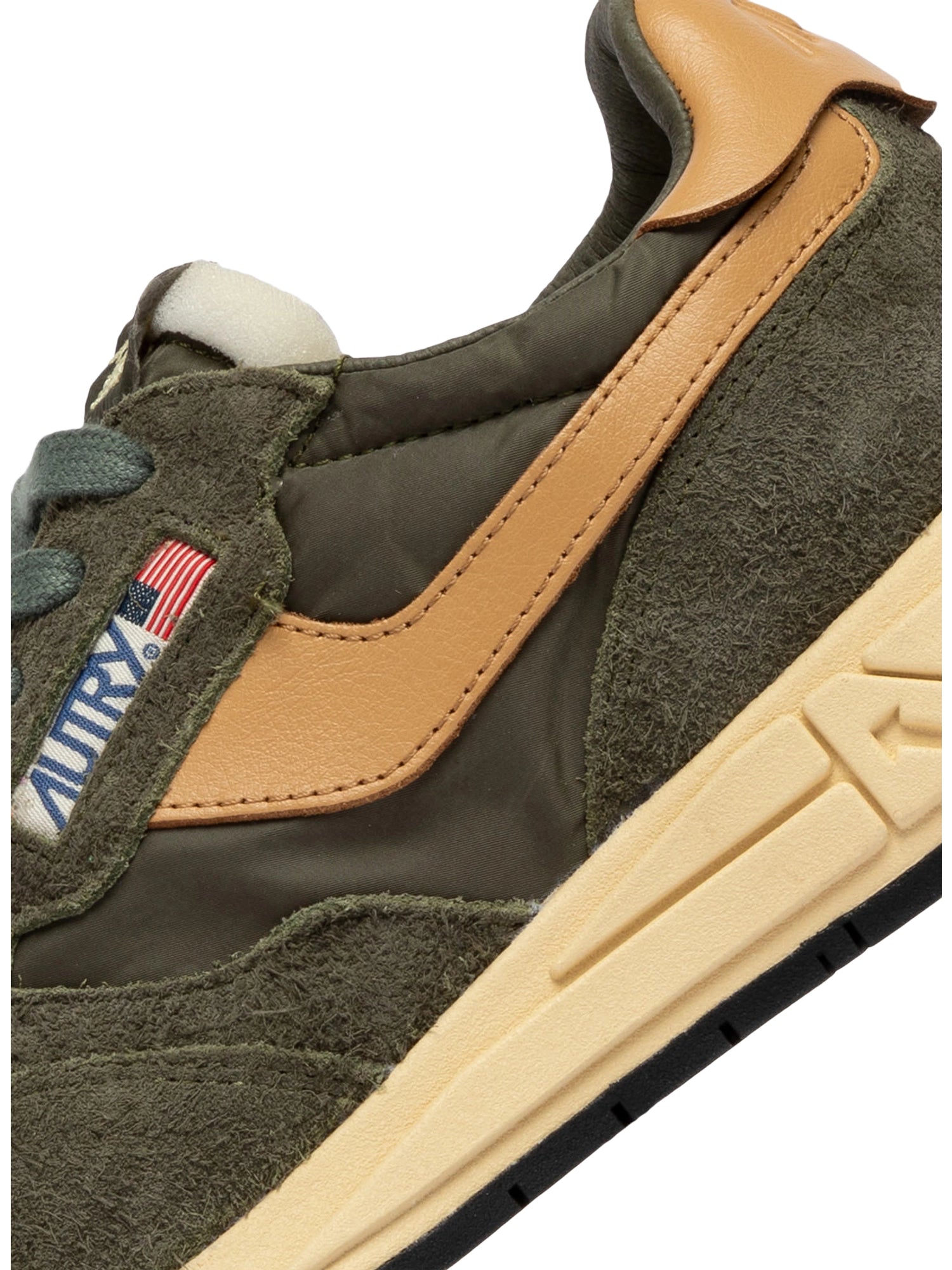 Autry Reelwind Low Sneaker Herren beige/grün beige/grün Bild 4
