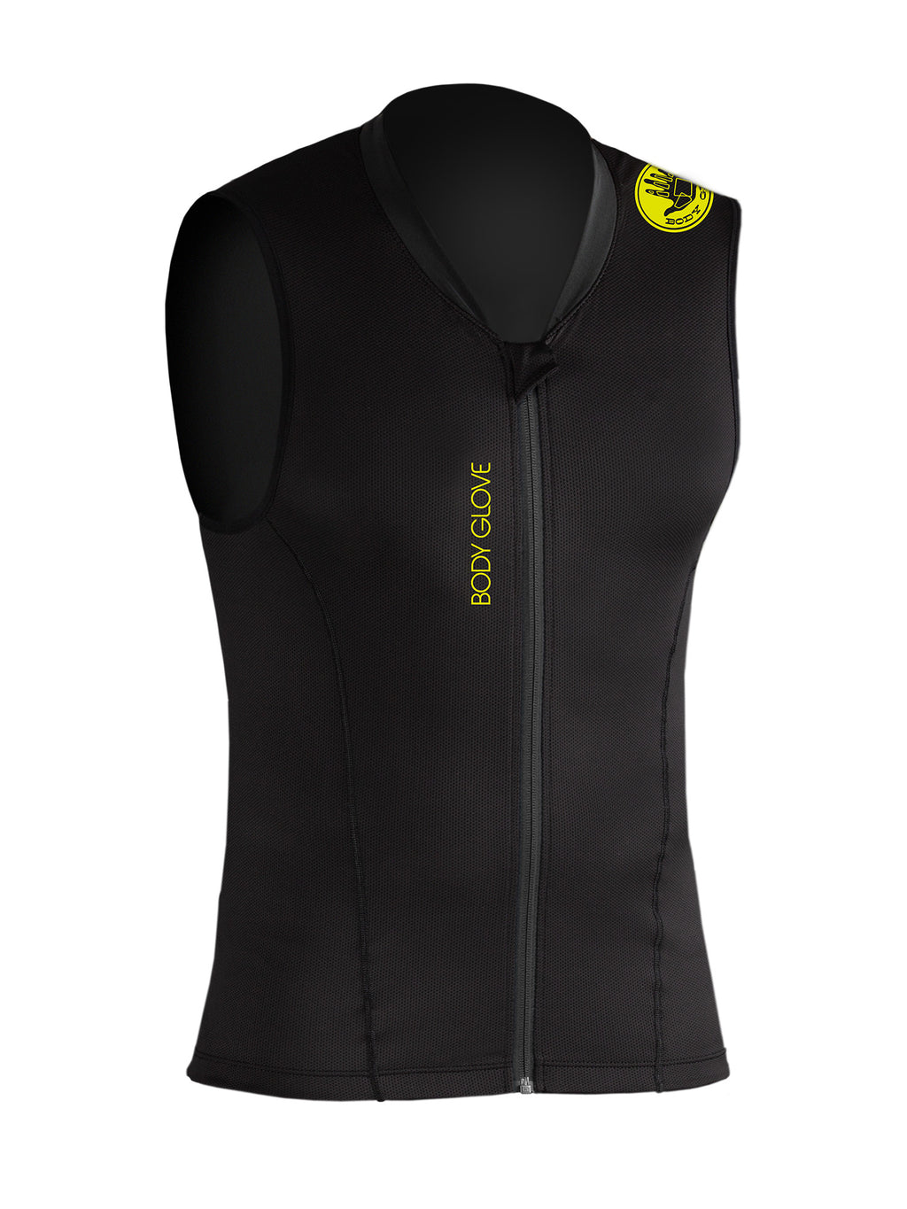 Body Glove Lite-Pro Rückenprotektor Herren schwarz/gelb schwarz/gelb Bild 1