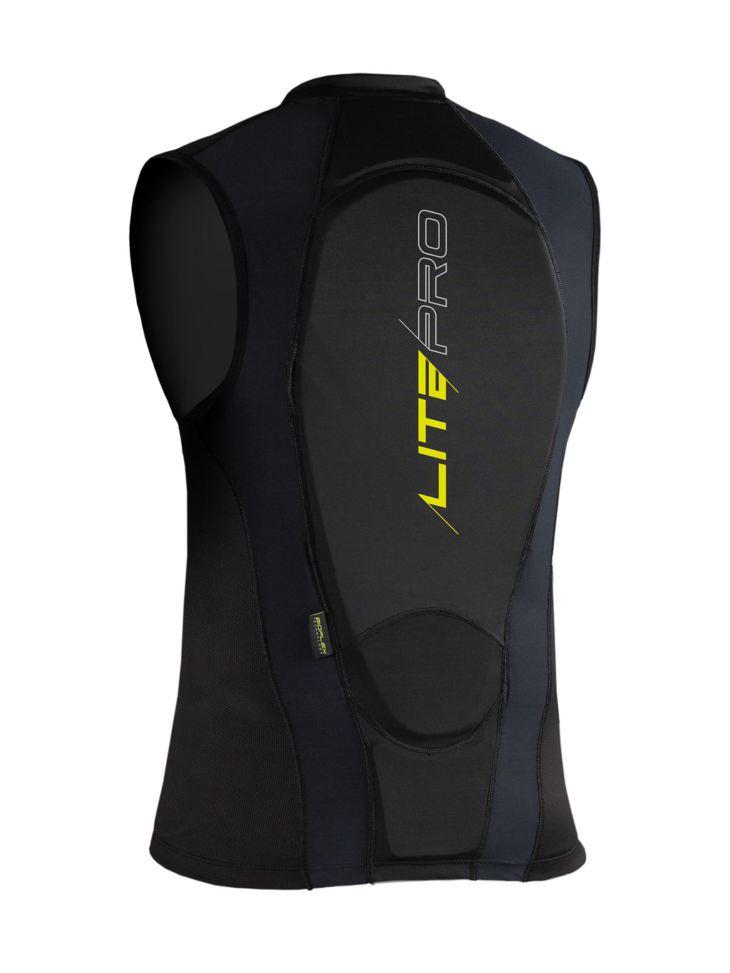 Body Glove Lite-Pro Rückenprotektor Herren schwarz/gelb schwarz/gelb Bild 2