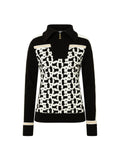 Bogner Gine Skipullover Damen shwarz/weiss schwarz/weiss Bild 1