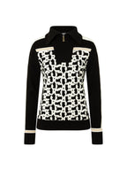 Bogner Gine Skipullover Damen shwarz/weiss schwarz/weiss Bild 1