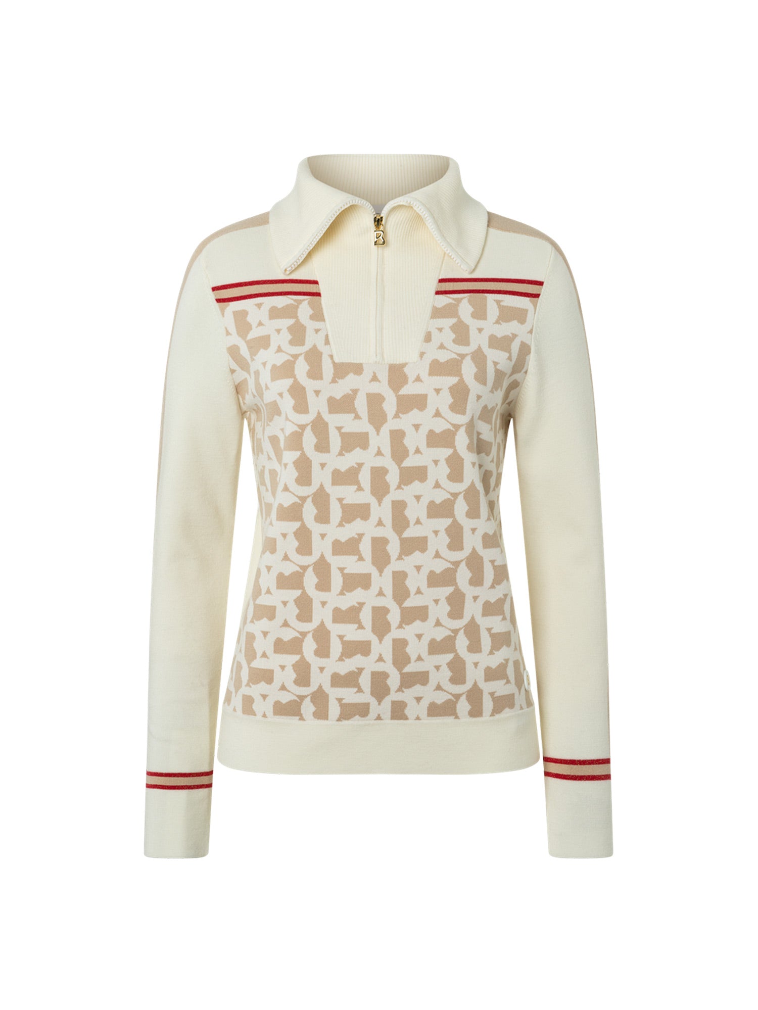 Bogner Gine Skipullover Damen shwarz/weiss schwarz/weiss Bild 4
