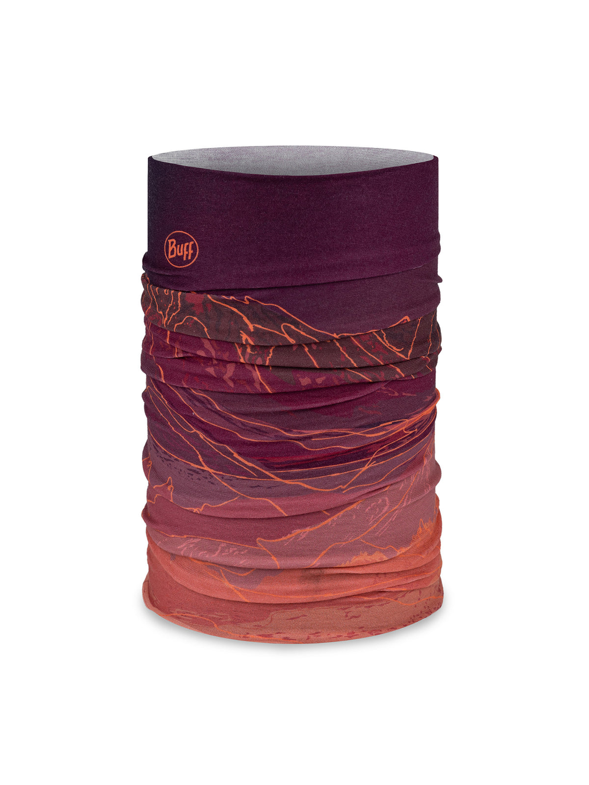 Buff Original Ecostretch Buff® Schal Unisex dunkelrot Bild 1