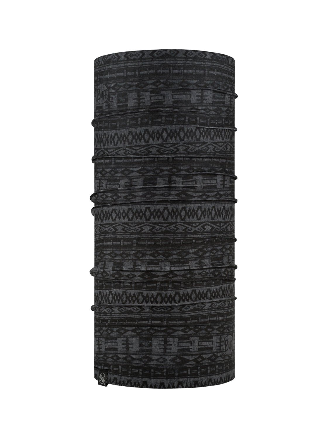 Buff Polar Reversible Schal Unisex schwarz/grau schwarz/grau Bild 1