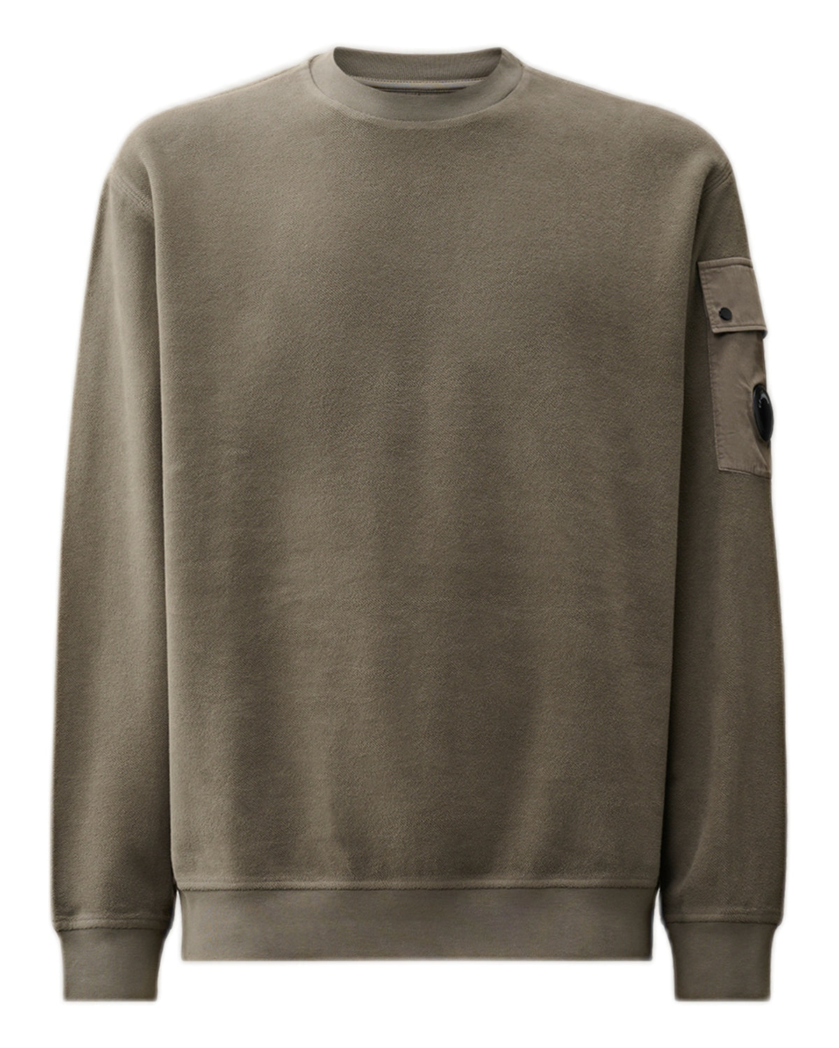 C.P. Company Diagonal Fleece Lens Herren-Sweatshirt grau Bild 1
