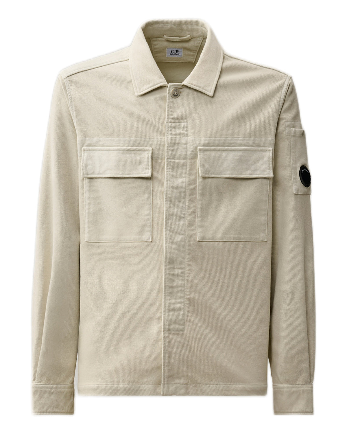 C.P. Company Moleskin Herren-Overshirt beige Bild 1