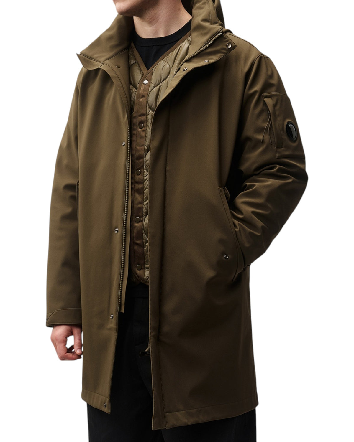 C.P. Company Shell-R Herren-Parka olive Bild 2