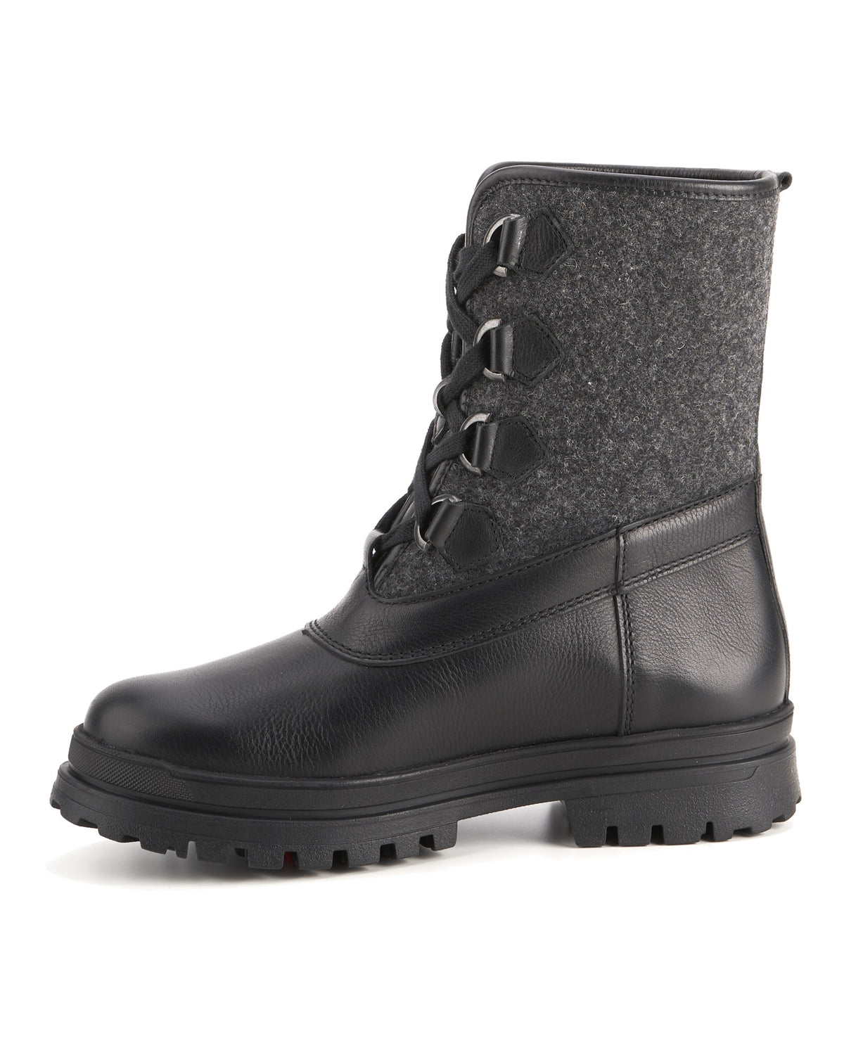 Dirndl & Bua 2110 PANIOLO/FILZ Damen-Winterstiefel schwarz Bild 3