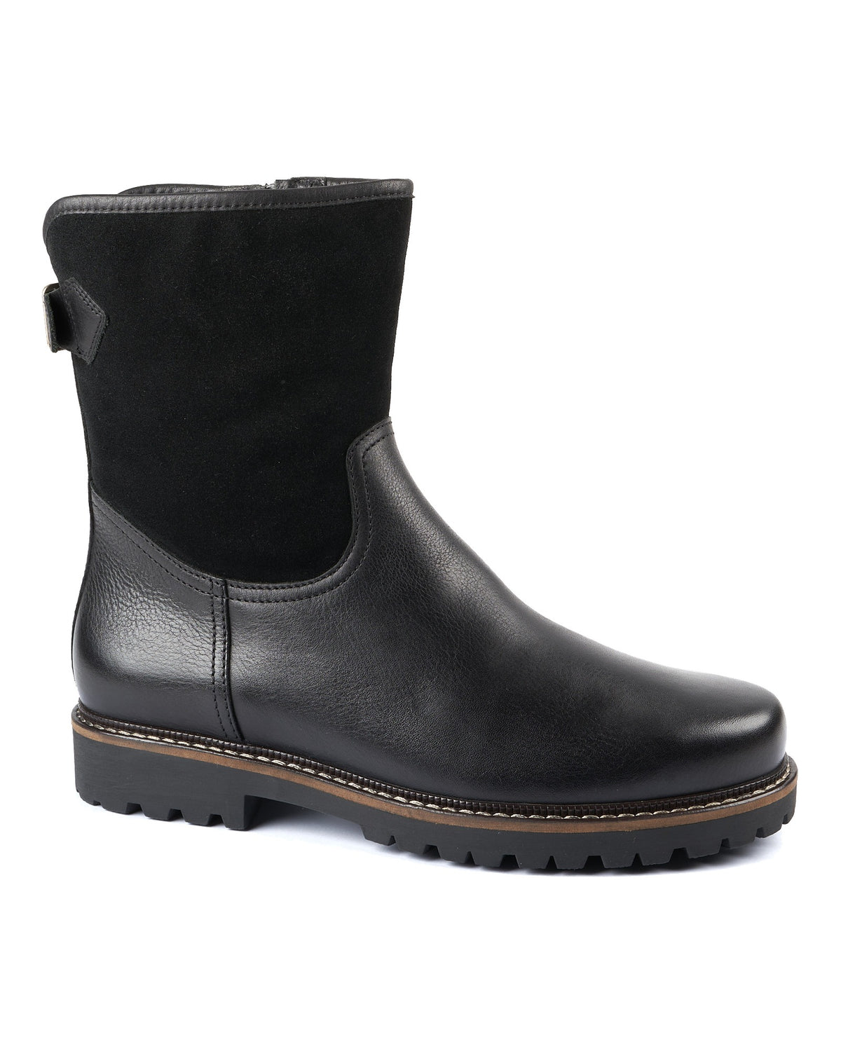 Dirndl & Bua 6042 PANIOLO/VELOUR Herren-Winterstiefeletten schwarz Bild 1