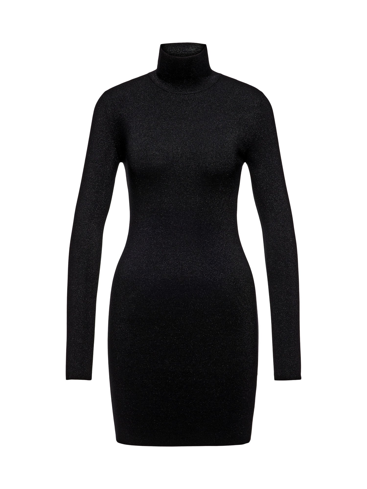 Drykorn Lorelia mit Glitzergarn Strickkleid Damen schwarz schwarz Bild 1