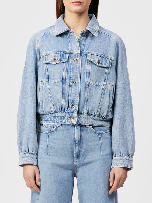 Drykorn Marwick Jeansjacke Damen hellblau hellblau Bild 2