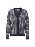 Drykorn Nadir Strickjacke Herren blau Bild 1