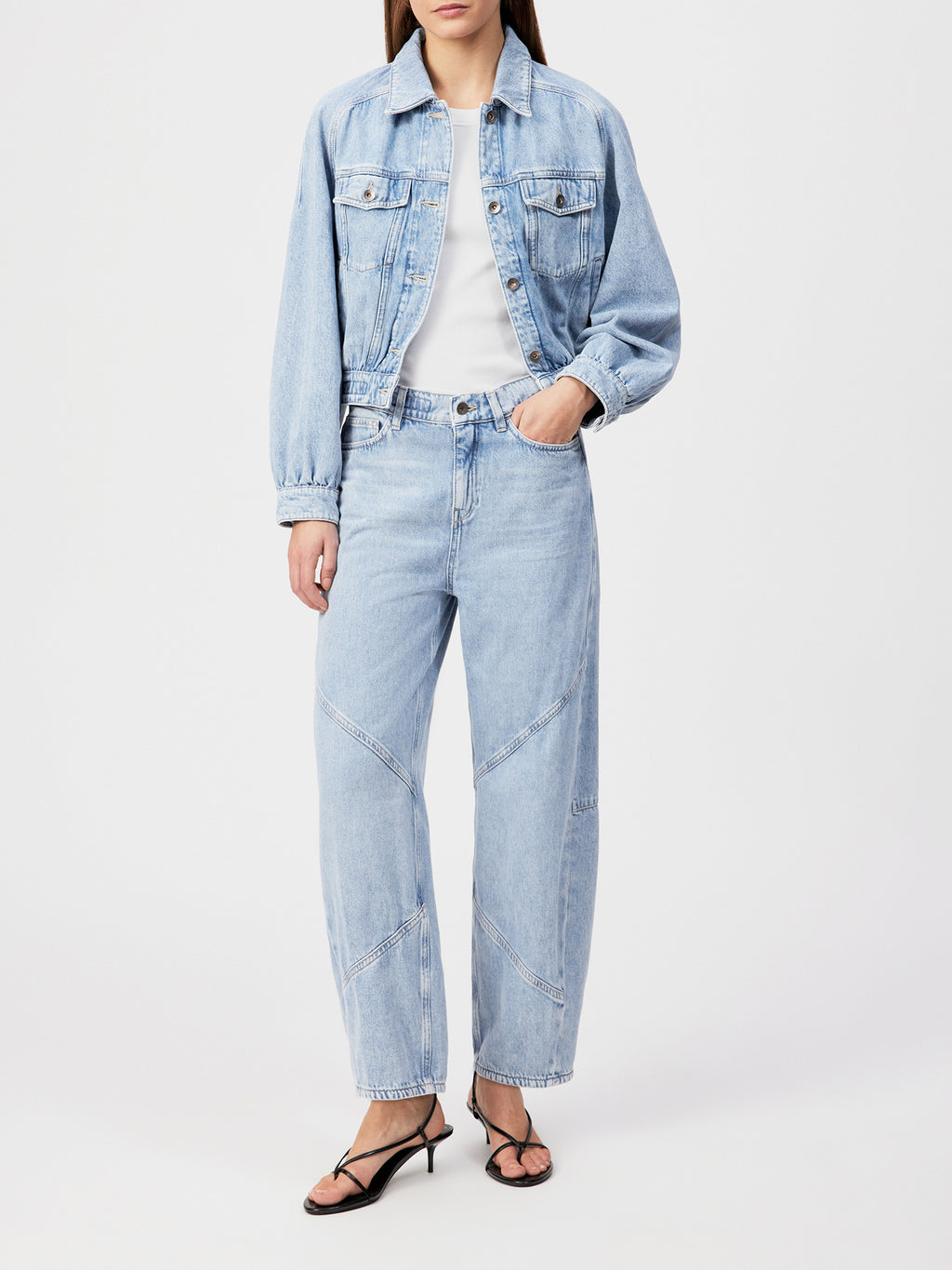 Drykorn Swore Jeans Damen hellblau Bild 2