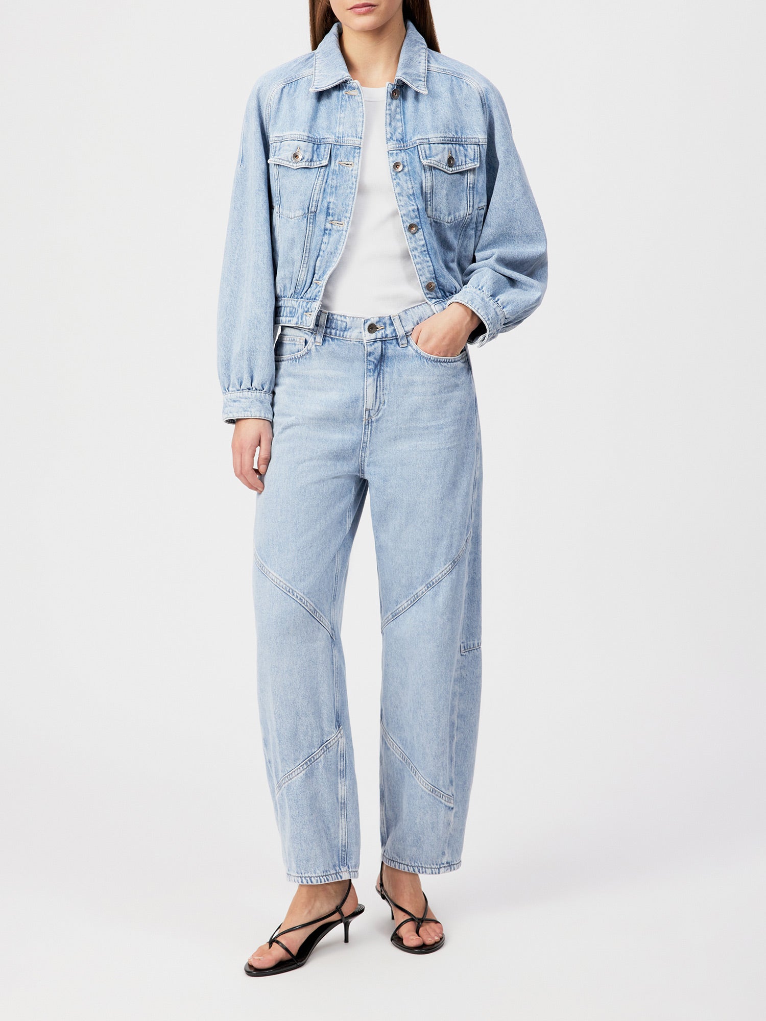 Drykorn Swore Jeans Damen hellblau Bild 2
