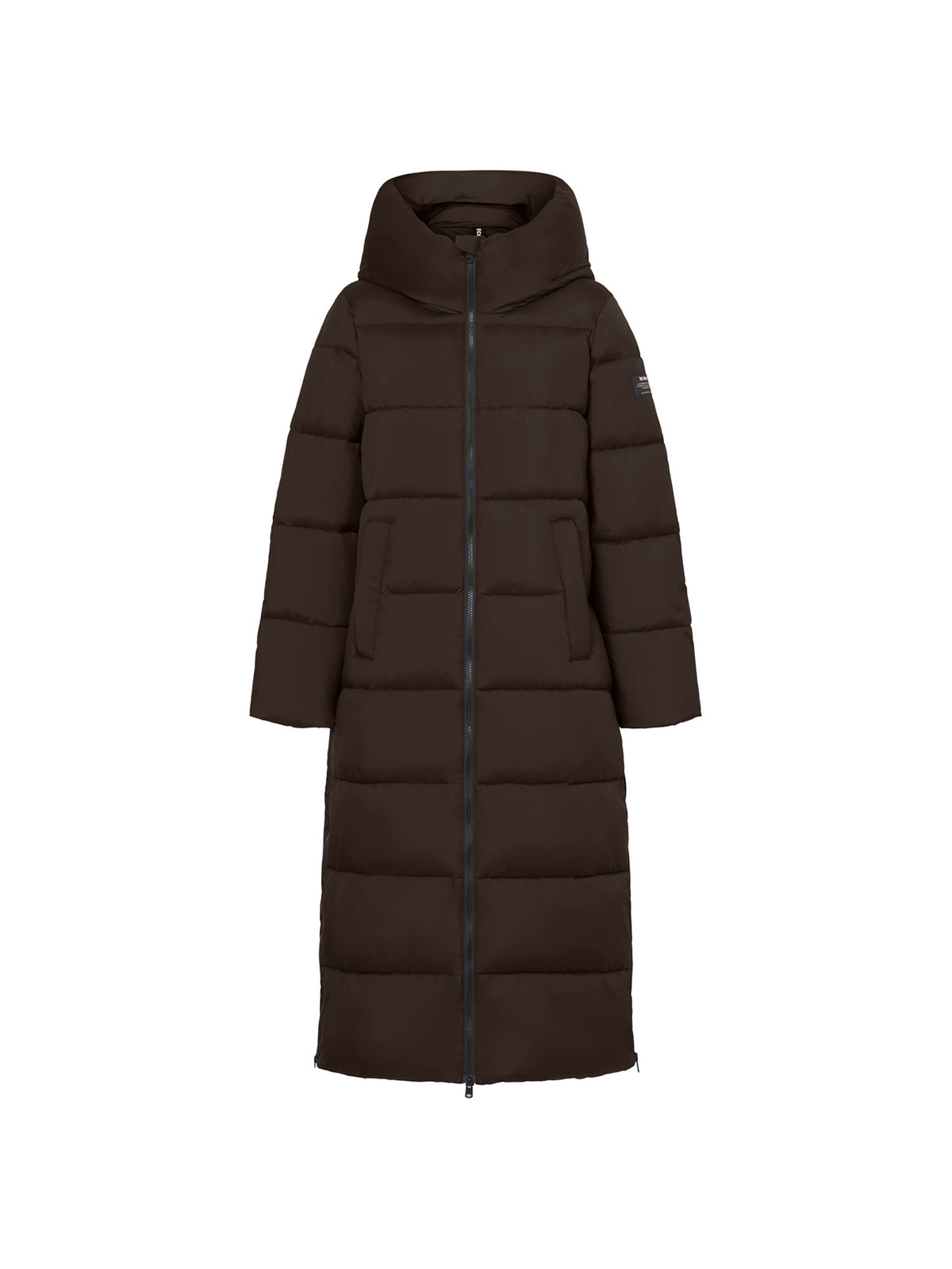 Ecoalf Aranda Mantel Damen schwarz - Ecoalf - MEINFREUDENHAUS