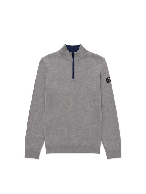 Ecoalf Larch Strickpullover Herren grau grau Bild 1