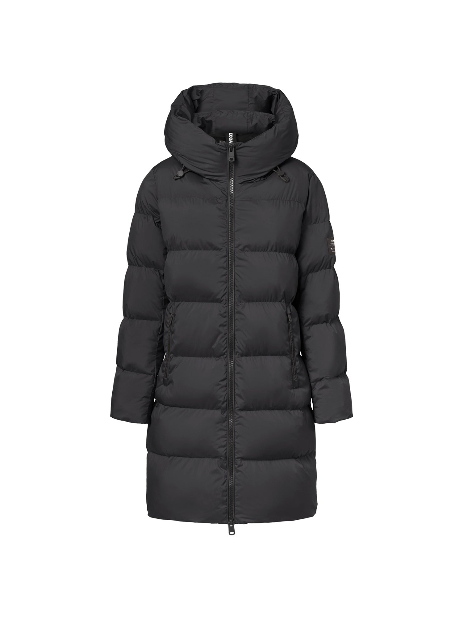Ecoalf Manlie Mantel Damen schwarz schwarz Bild 1