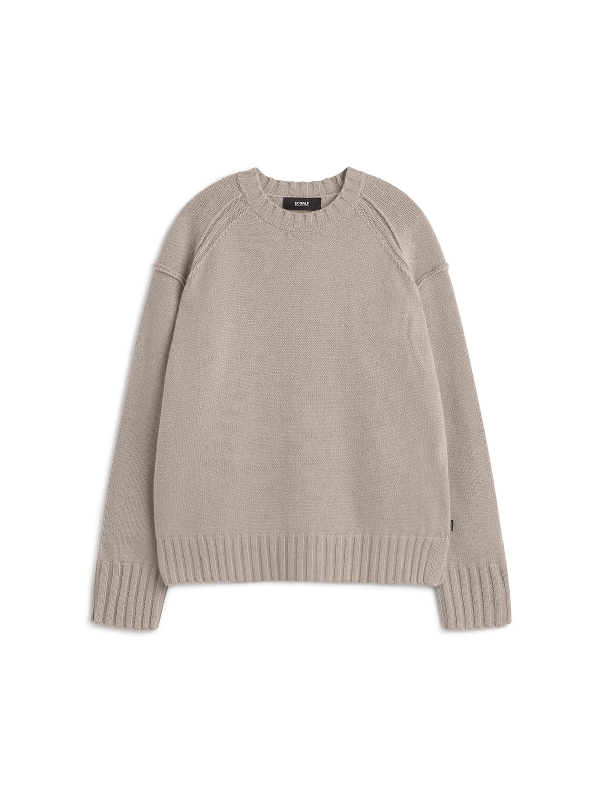 Ecoalf Mocan Knit Strickpullover Damen beige Bild 1