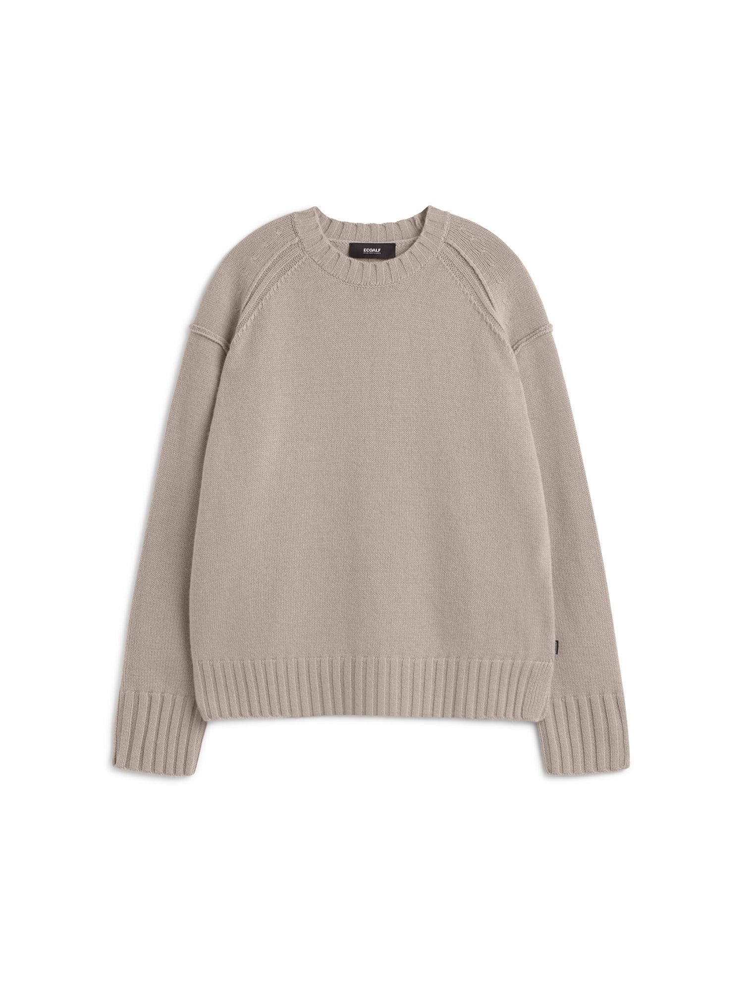 Ecoalf Mocan Knit Strickpullover Damen beige beige Bild 1