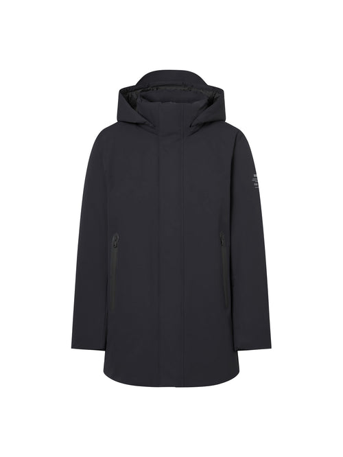 Ecoalf Parko Mantel Herren schwarz Bild 1