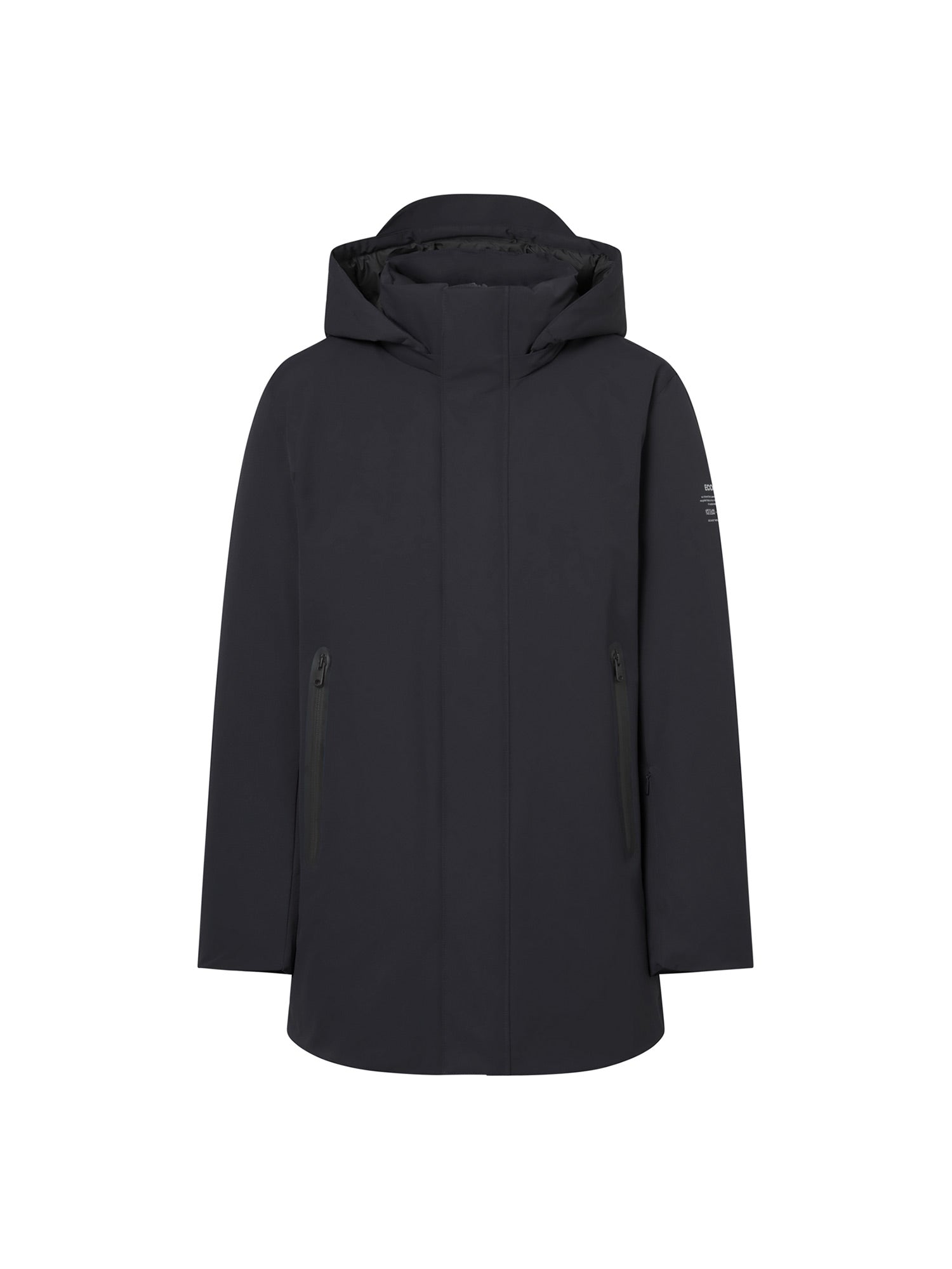 Ecoalf Parko Mantel Herren schwarz schwarz Bild 1