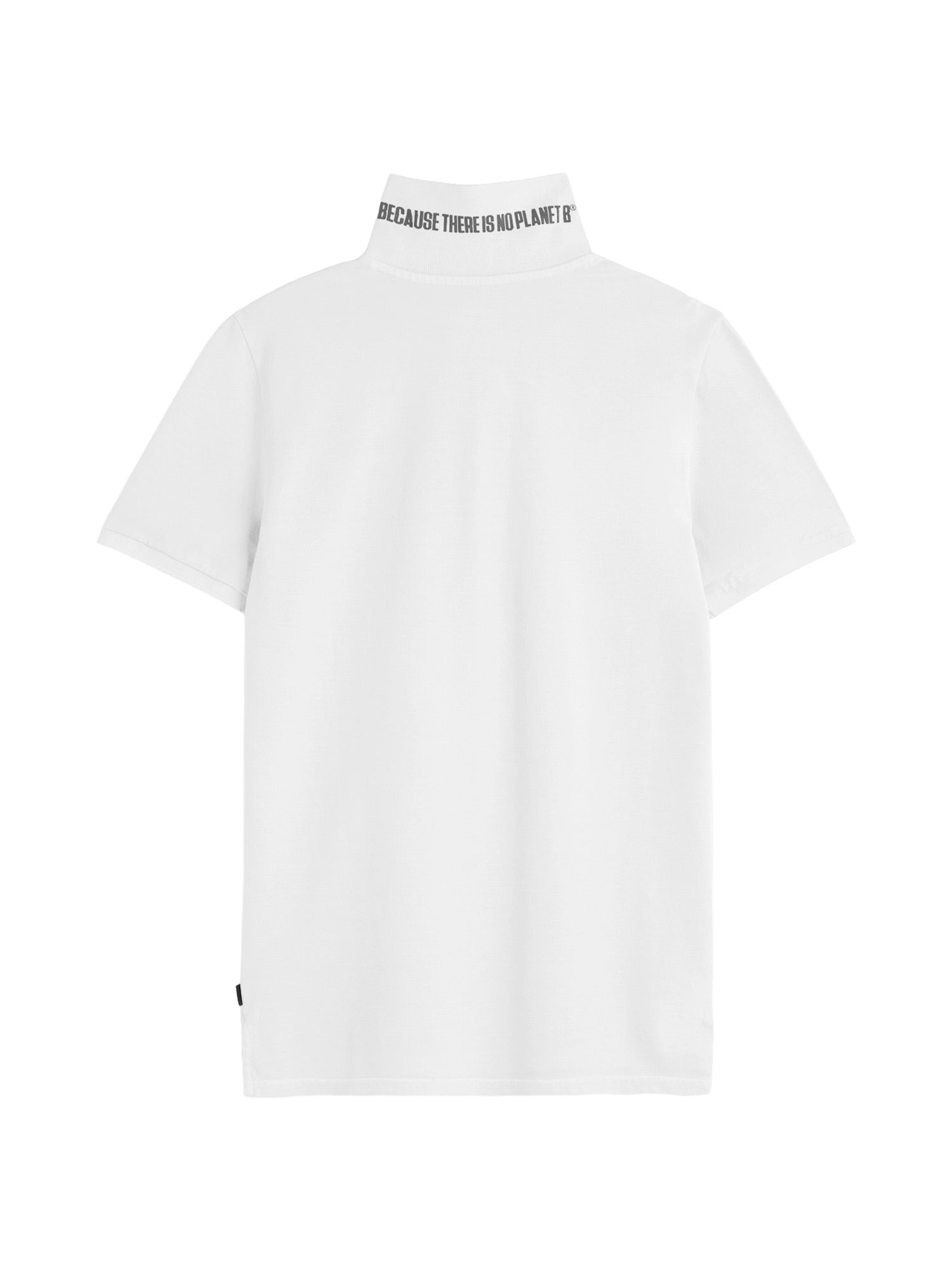 Ecoalf Tedan Polo T-Shirt Herren weiss Bild 2
