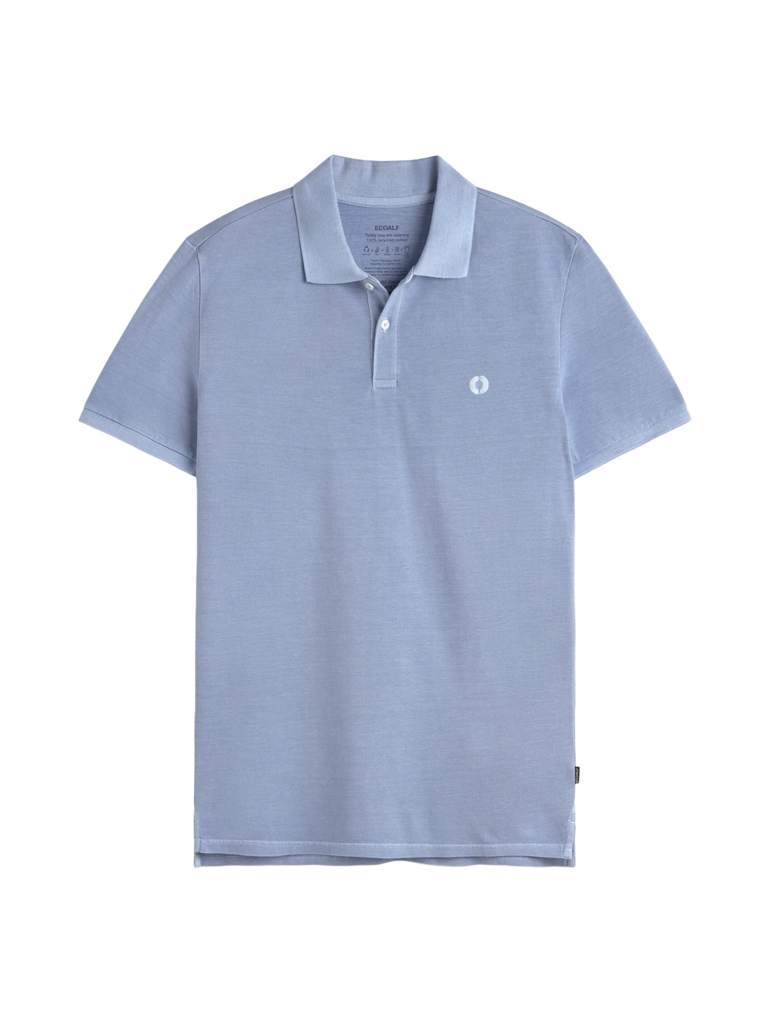 Ecoalf Tedan Polo T-Shirt Herren weiss Bild 4