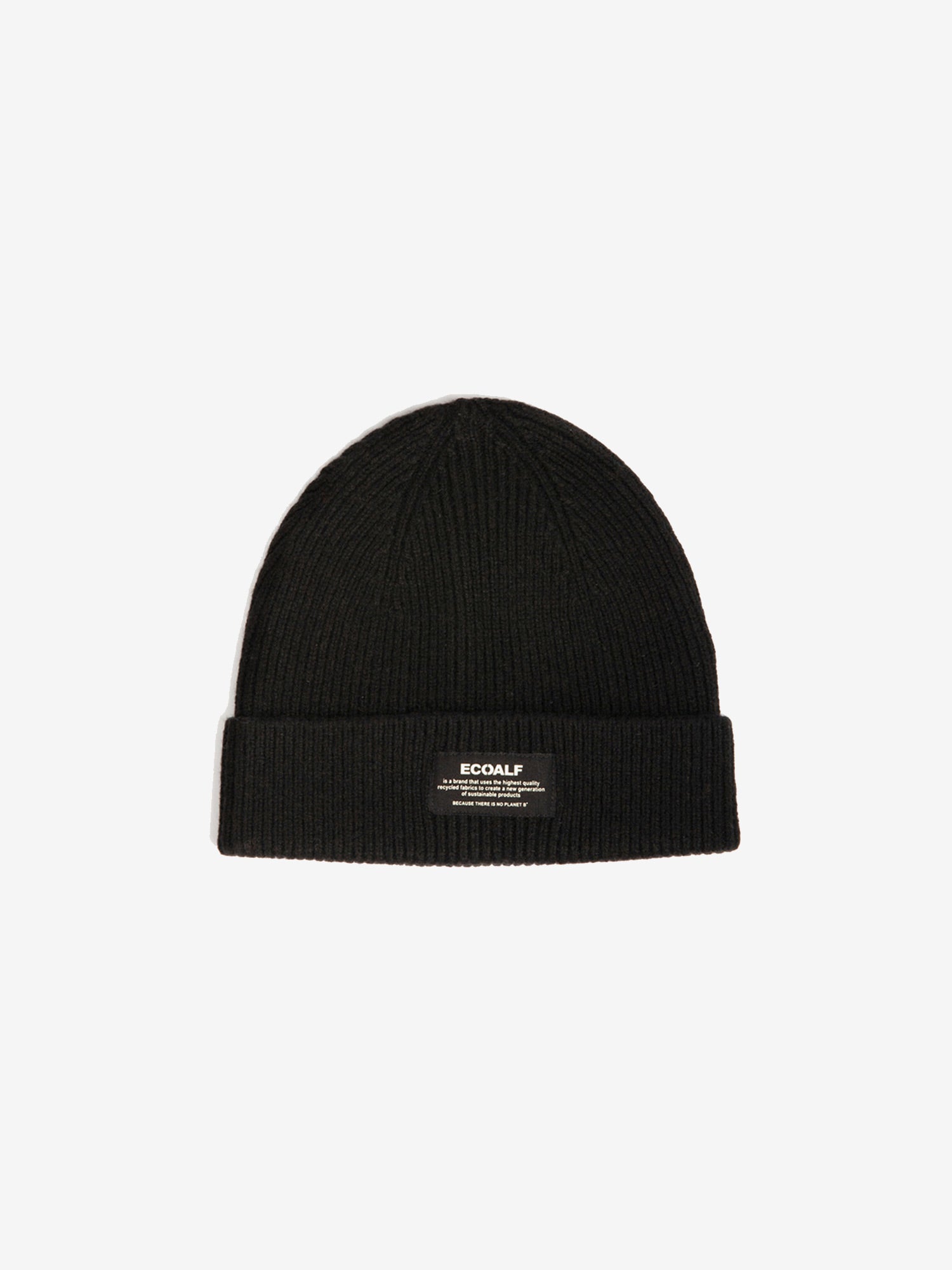 Ecoalf Wool Mütze Unisex schwarz dunkelblau Bild 4