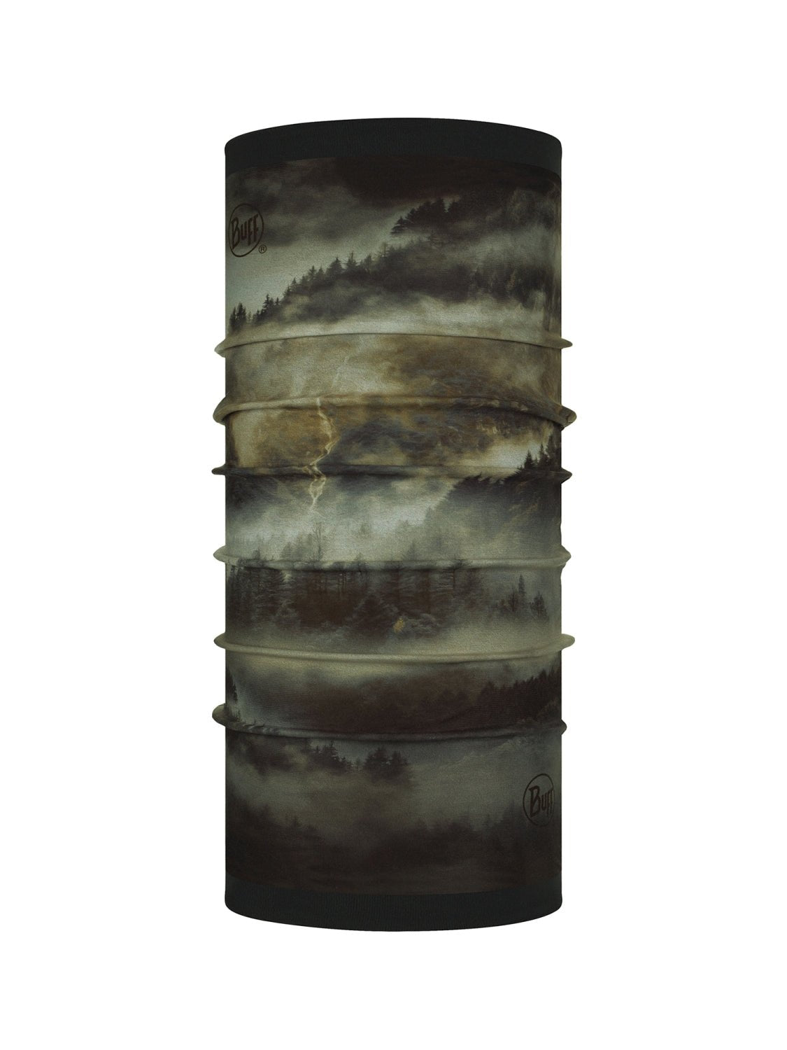 Buff Polar Reversible Schal Unisex schwarz/grau schwarz/grau Bild 2
