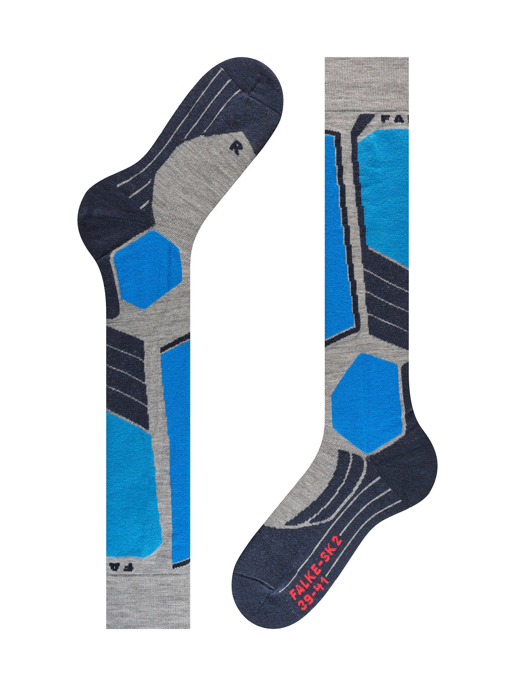 Falke SK2 Skisocken Herren blau/grau blau/grau Bild 3