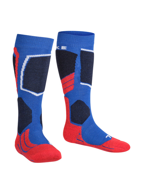 Falke SK2 Skisocken Kinder blau/rot blau Bild 2