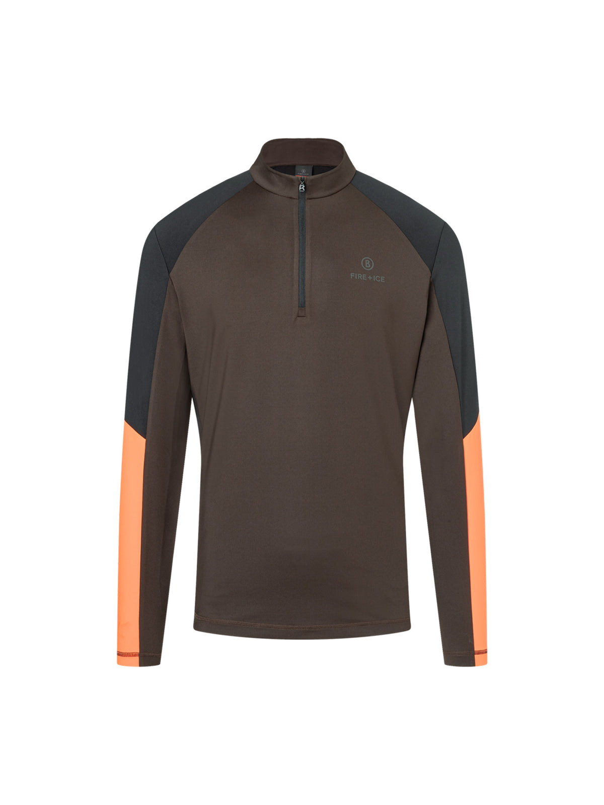 Fire+Ice Berkan Baselayer Herren dunkelblau/orange Bild 4