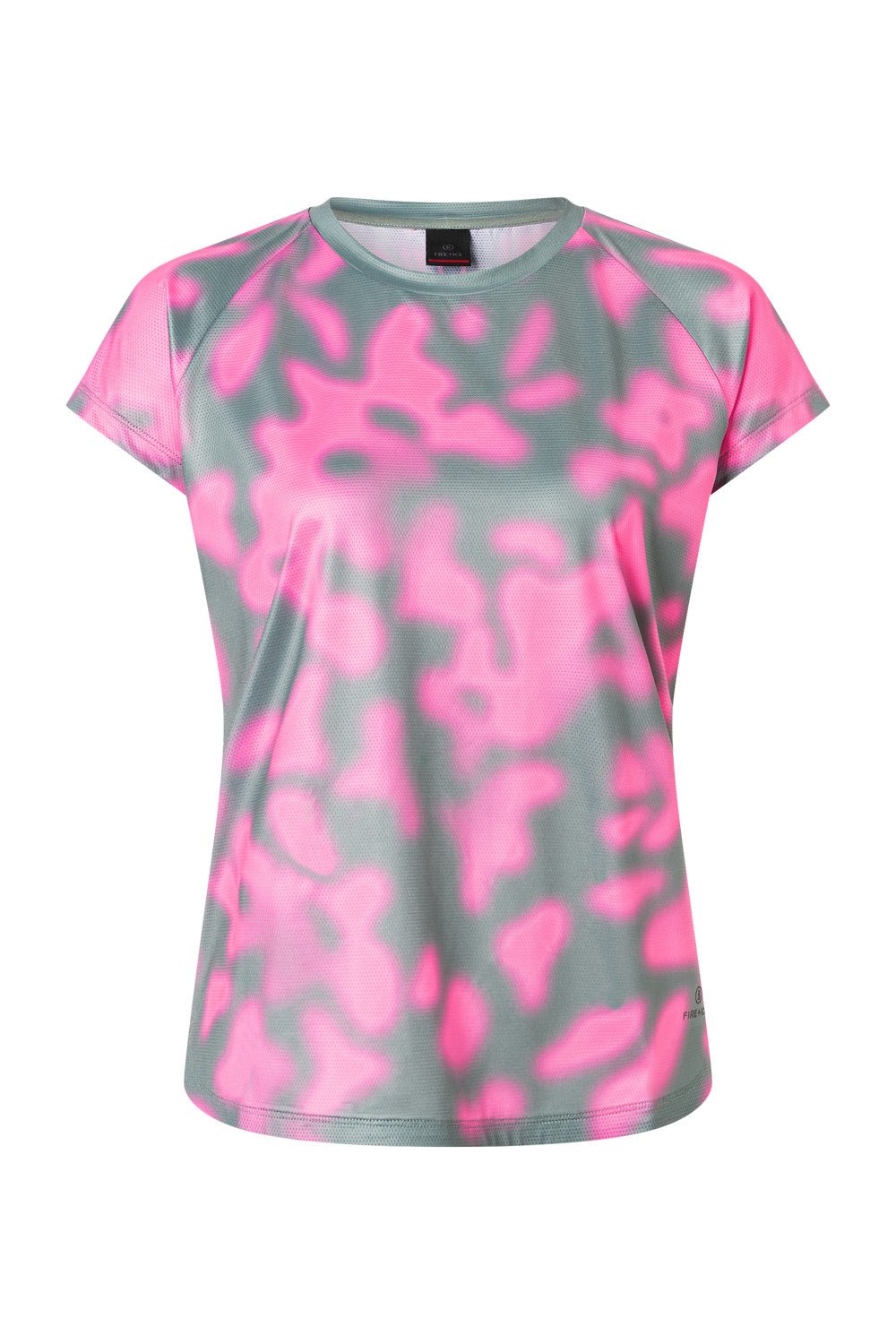 Fire+Ice Brenna Sportshirt Damen grün/pink grau/rosa Bild 1