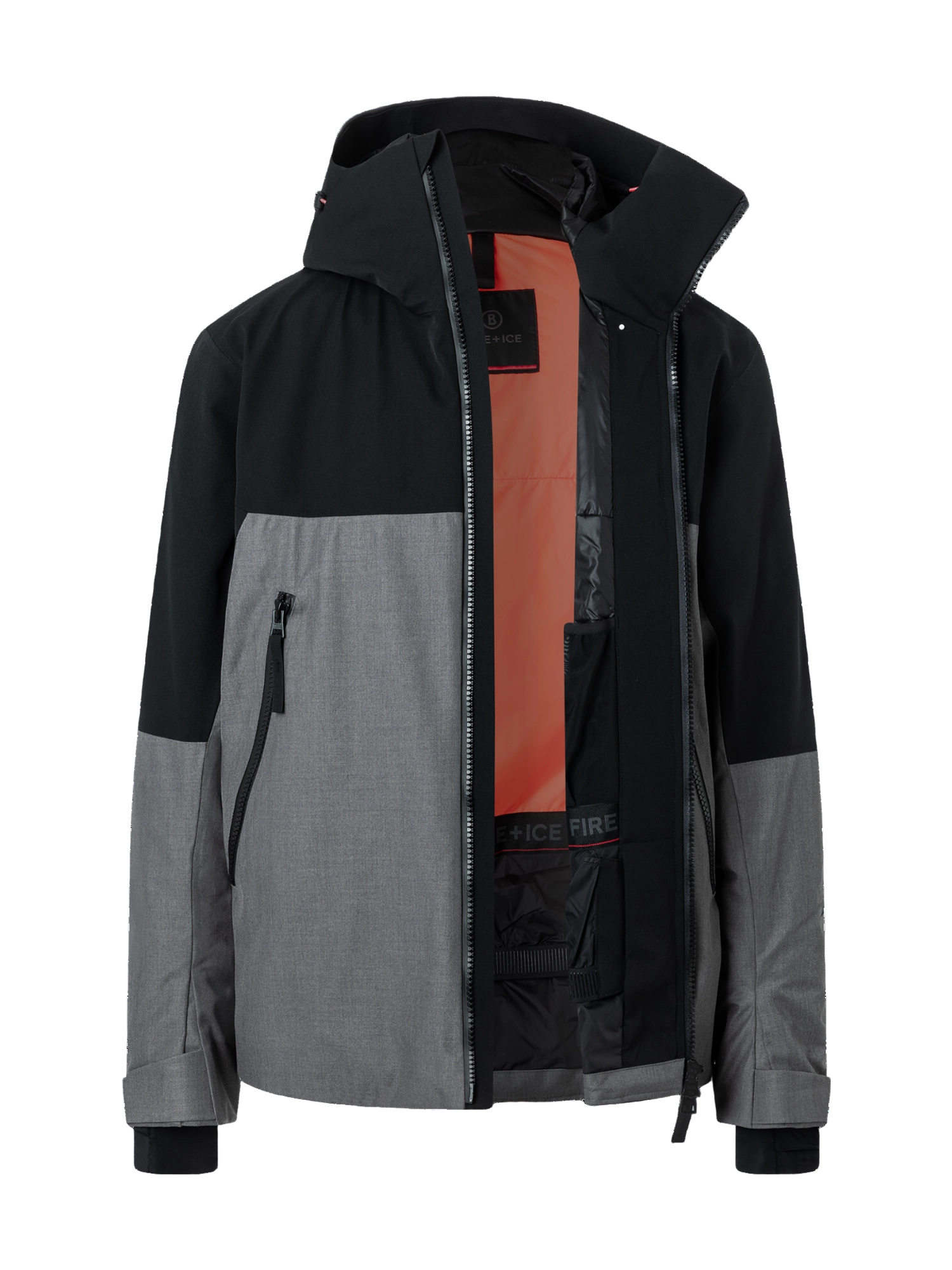 Fire+Ice Dyre-T Skijacke Herren schwarz/grau schwarz/grau Bild 2