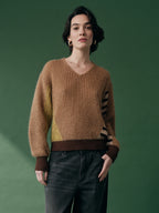Floor Cammello Sweater Damen braun Bild 1