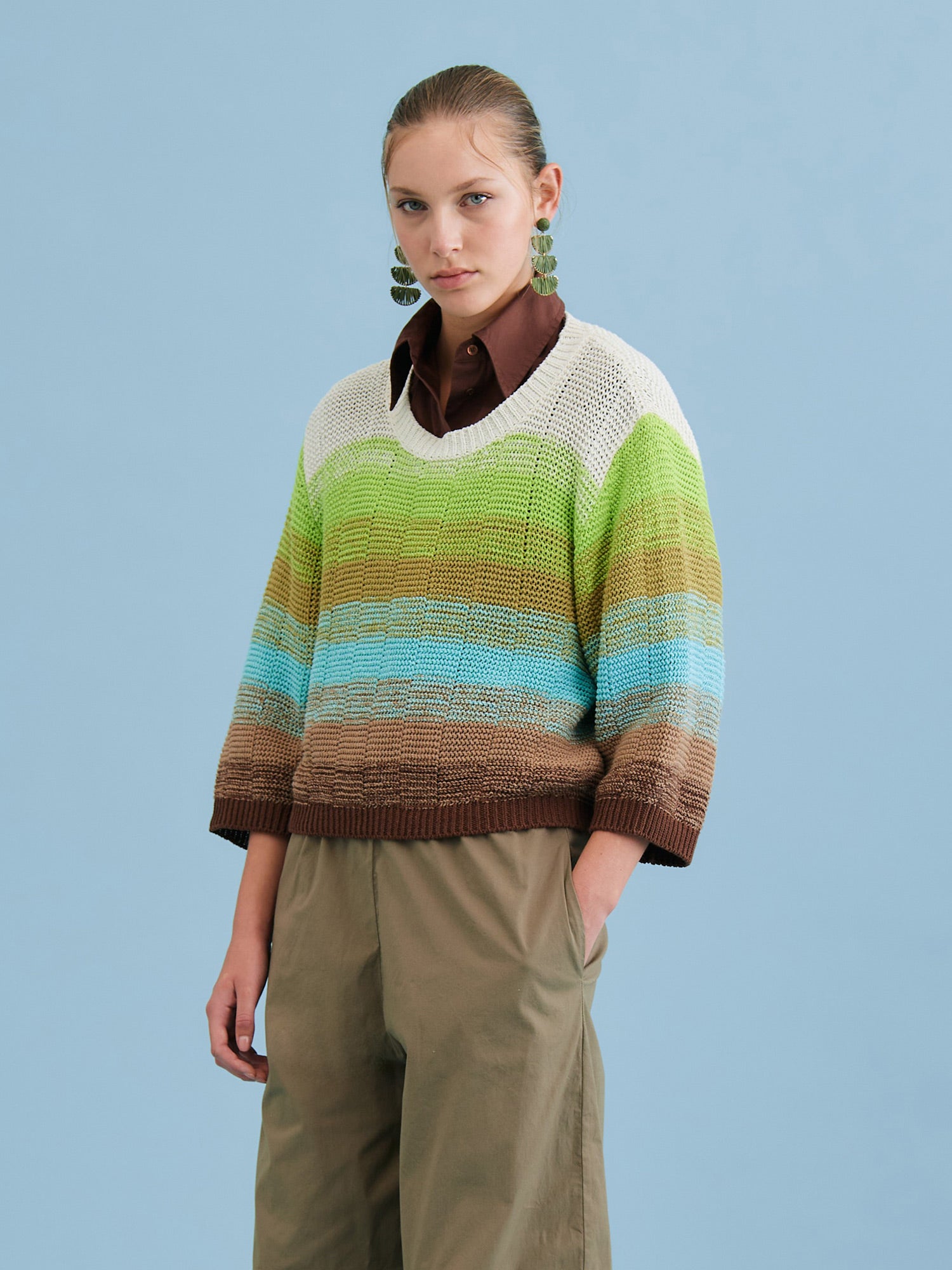 Floor Lime Sweater Damen - Floor - MEINFREUDENHAUS