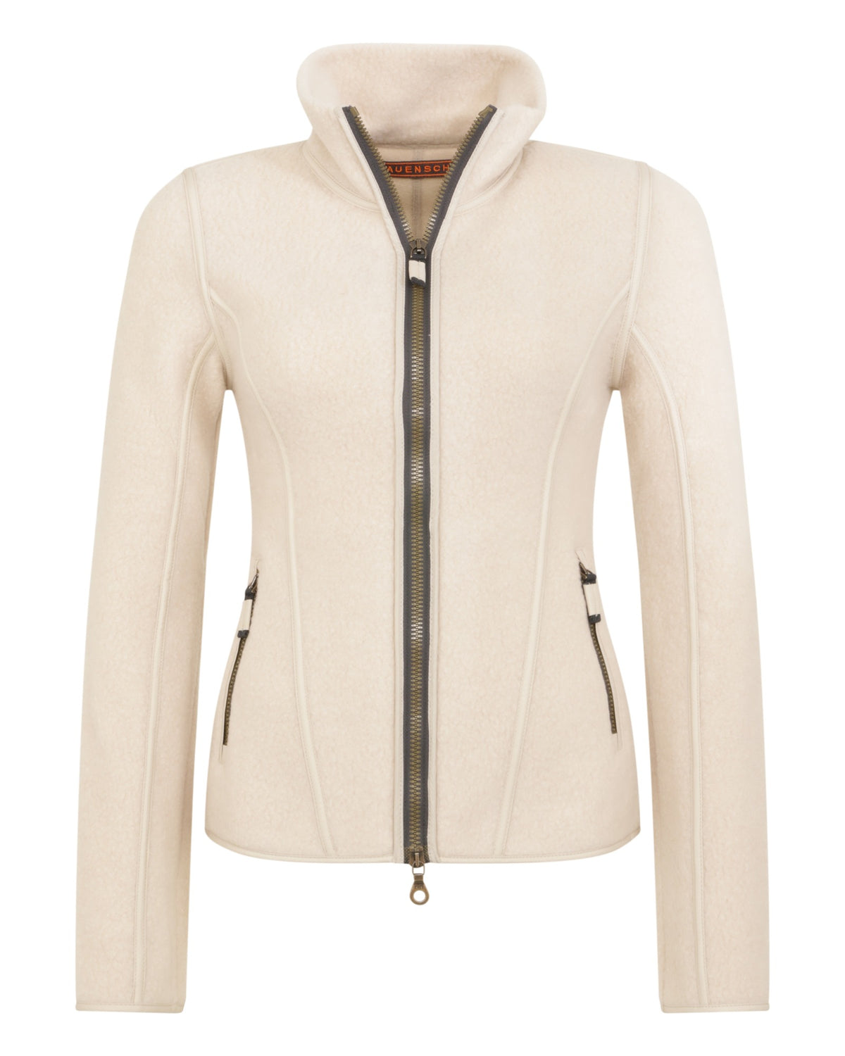 Frauenschuh Esther-BWF Damen-Wollfleecejacke natur Bild 1