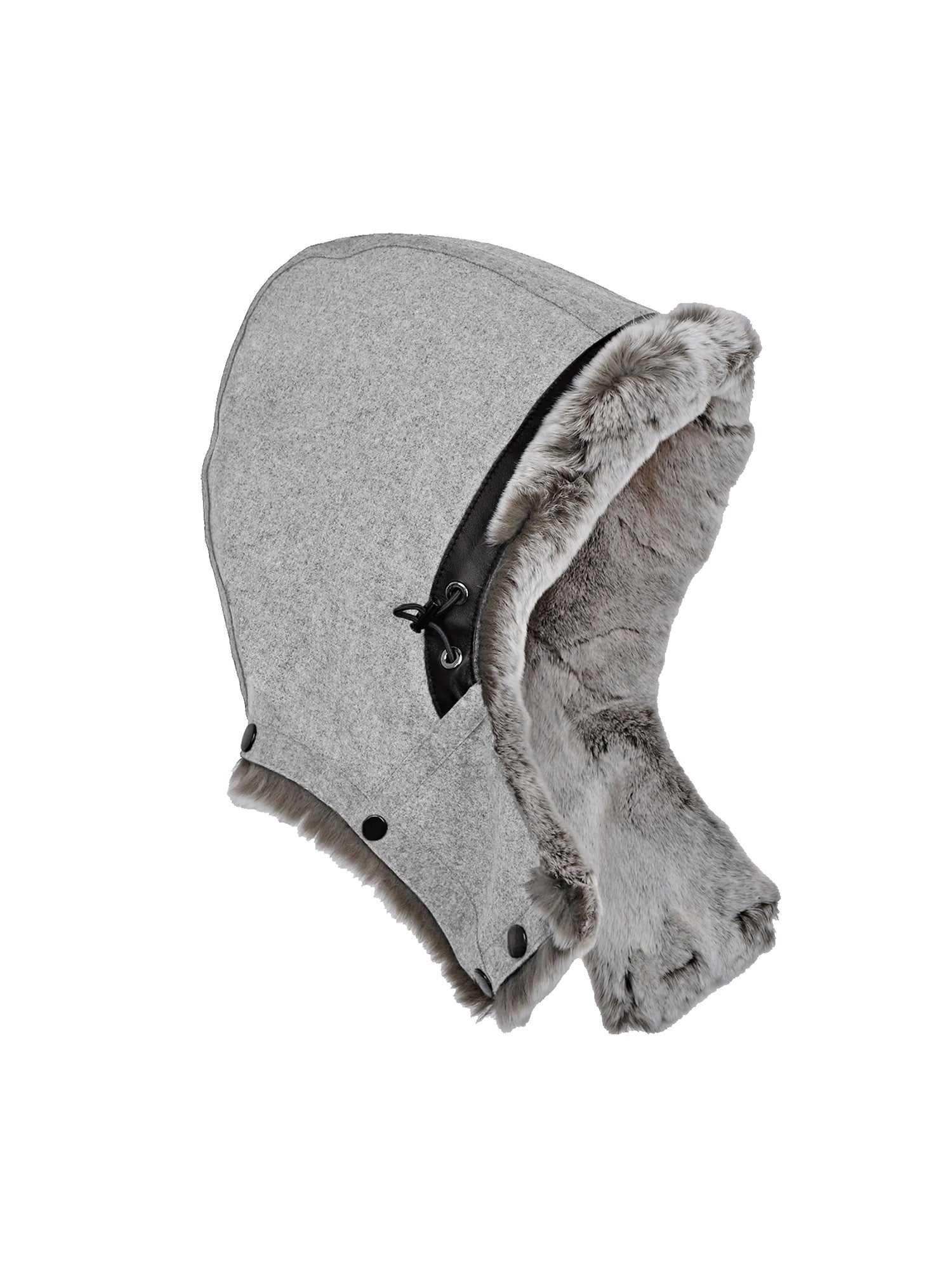 Frauenschuh Lodenkapuze Damen dunkelblau dunkelblau Bild 2