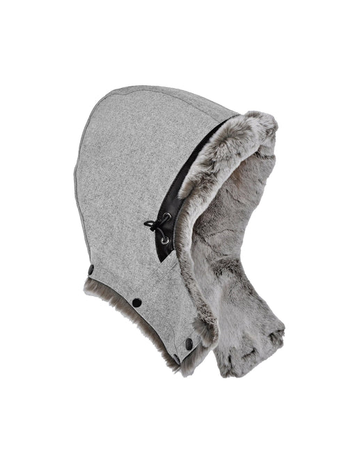 Frauenschuh Lodenkapuze Damen dunkelblau dunkelblau Bild 2