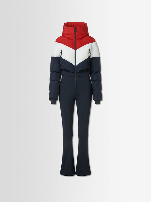 Fusalp Kira Skioverall Damen dunkelblau/rot dunkelblau/rot Bild 1