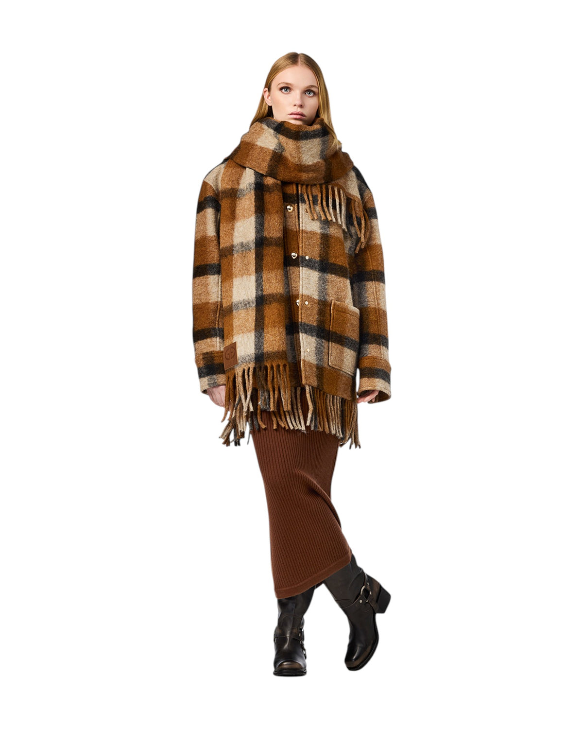 Goldbergh ARISSA Damen-Jacke dunkelbraun Bild 6