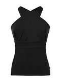 Goldbergh Art Tank Damen schwarz Bild 1
